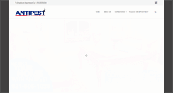 Desktop Screenshot of antipestpestcontrolservices.com